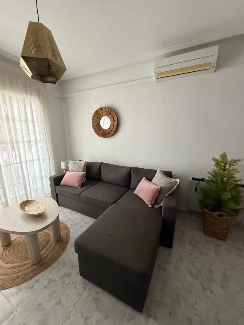 Living room of Apartments for rent in Guardamar del Segura  with Air Conditioner, Swimming Pool and Furnished