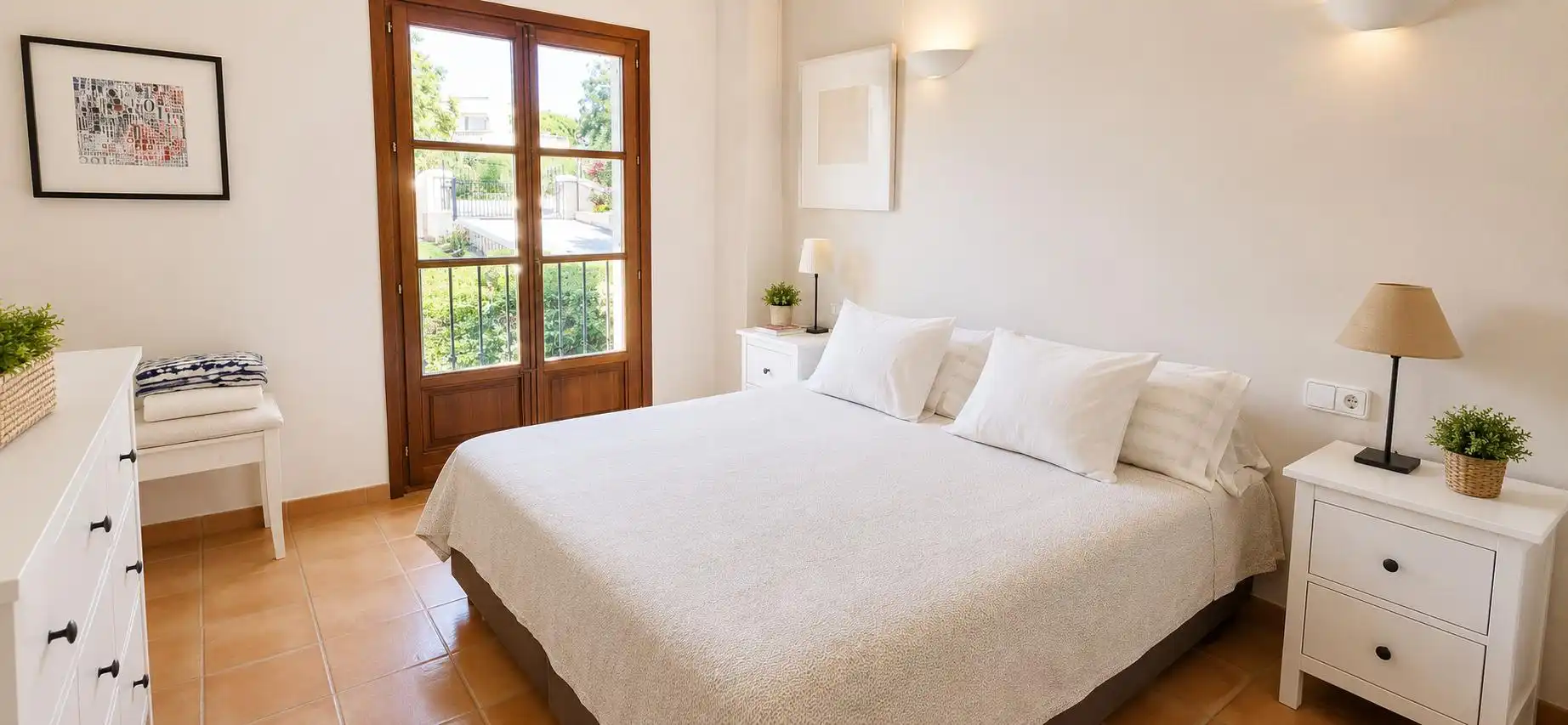 Bedroom of Flat for sale in Calvià  with Air Conditioner, Heating and Private garden