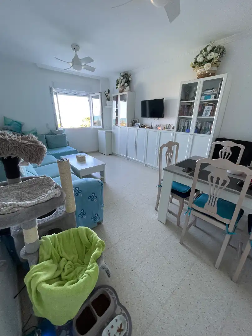 Wohnzimmer von Wohnung zum Verkauf in Cádiz mit Heizung, Möbliert und Ofen