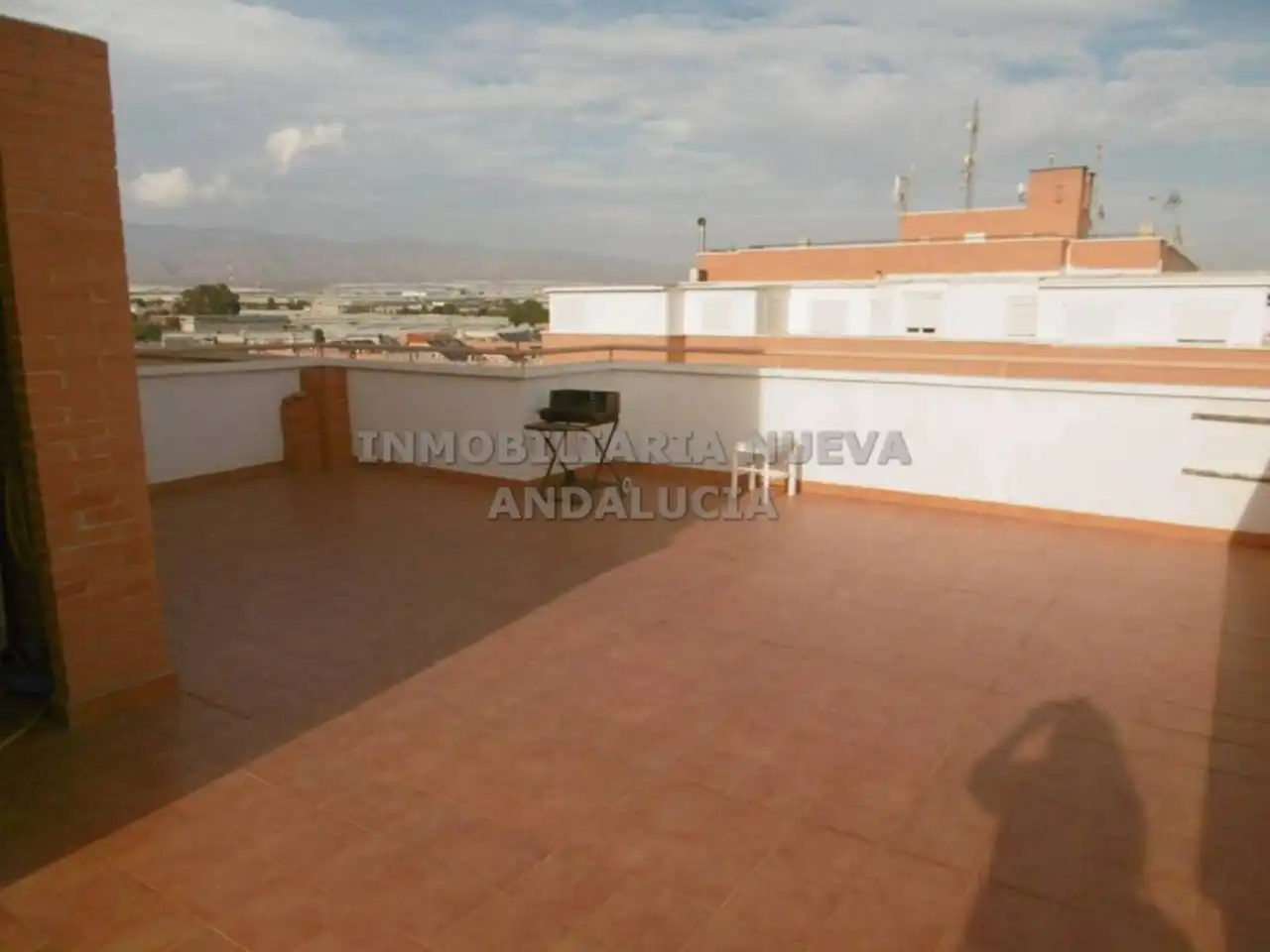 Terraza de Ático de alquiler en La Cañada de San Urbano