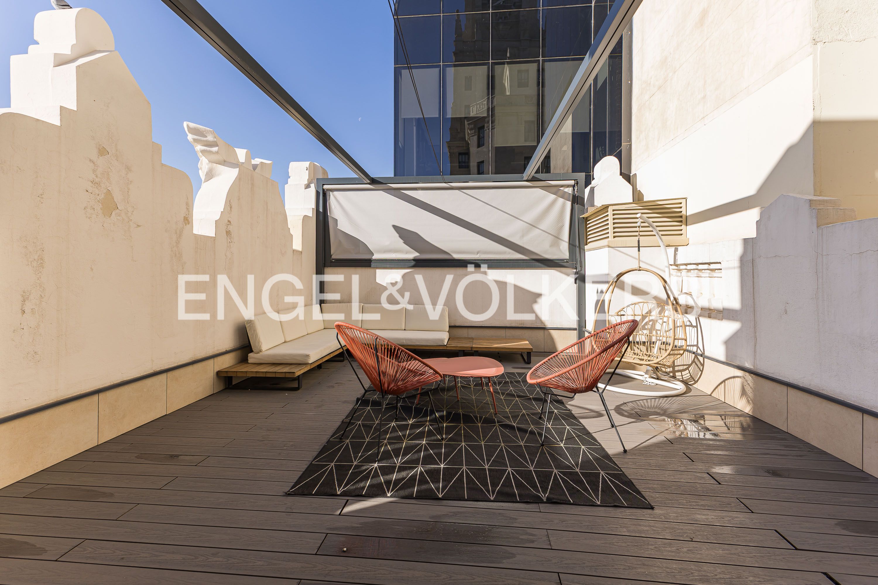 Terrace of Attic for sale in  Madrid Capital  with Air Conditioner, Heating and Terrace