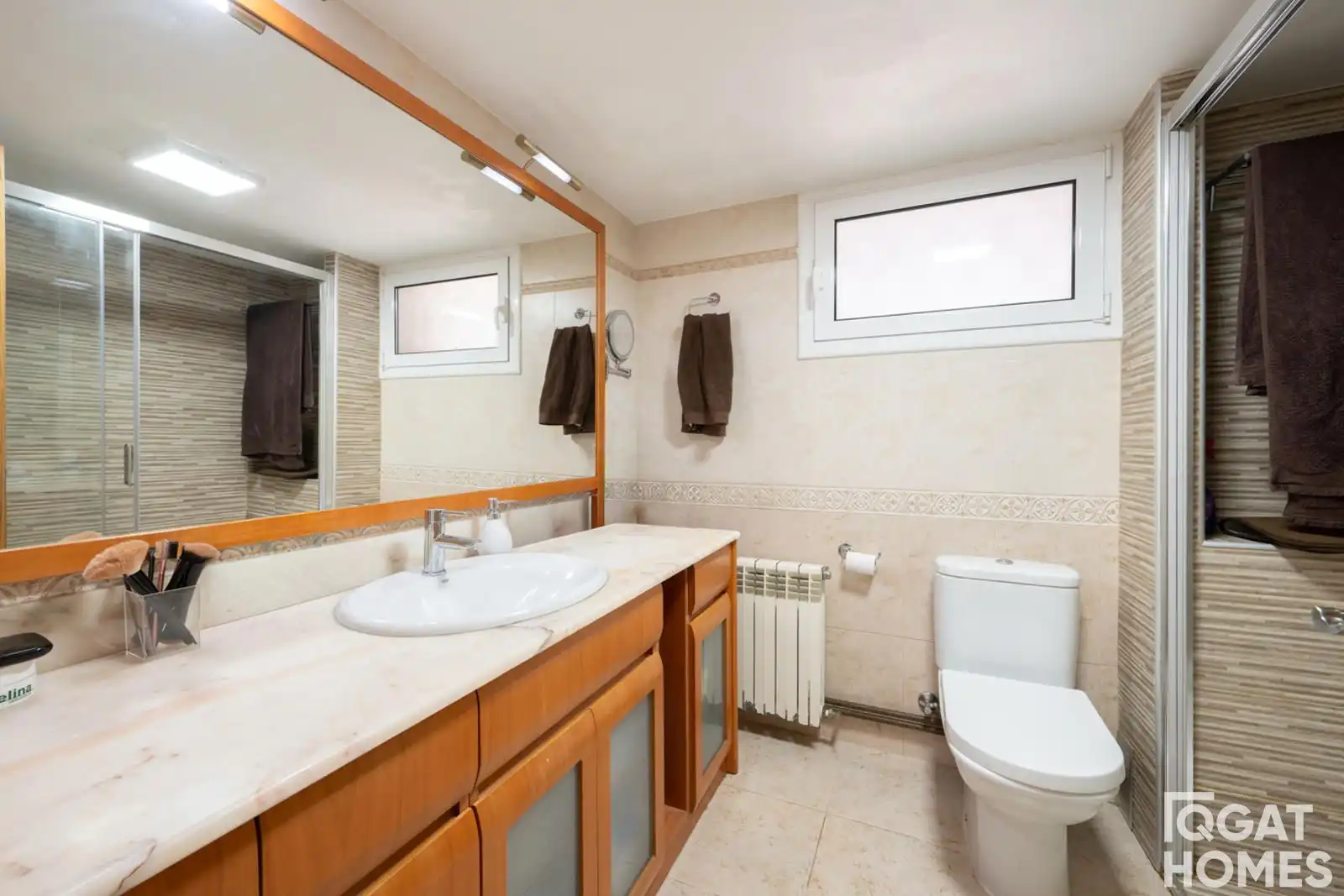 Bany de Casa o xalet en venda en Sant Cugat del Vallès amb Aire condicionat, Calefacció i Terrassa