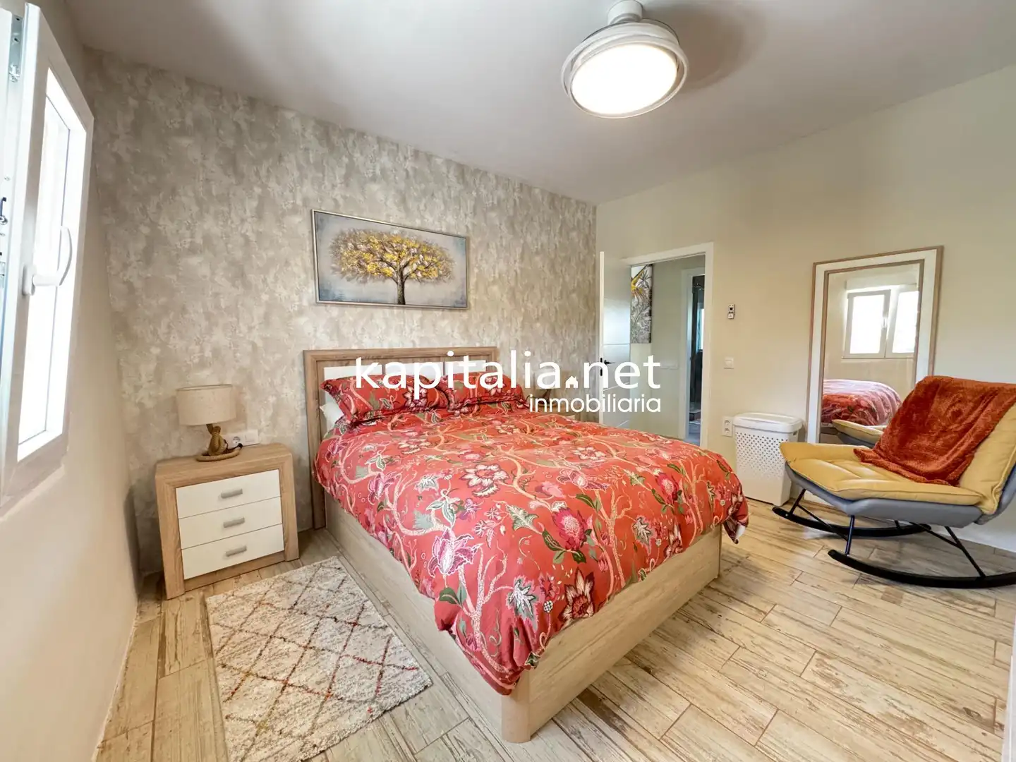 Habitación de Apartamento de alquiler en Ontinyent con Aire acondicionado, Calefacción y Piscina
