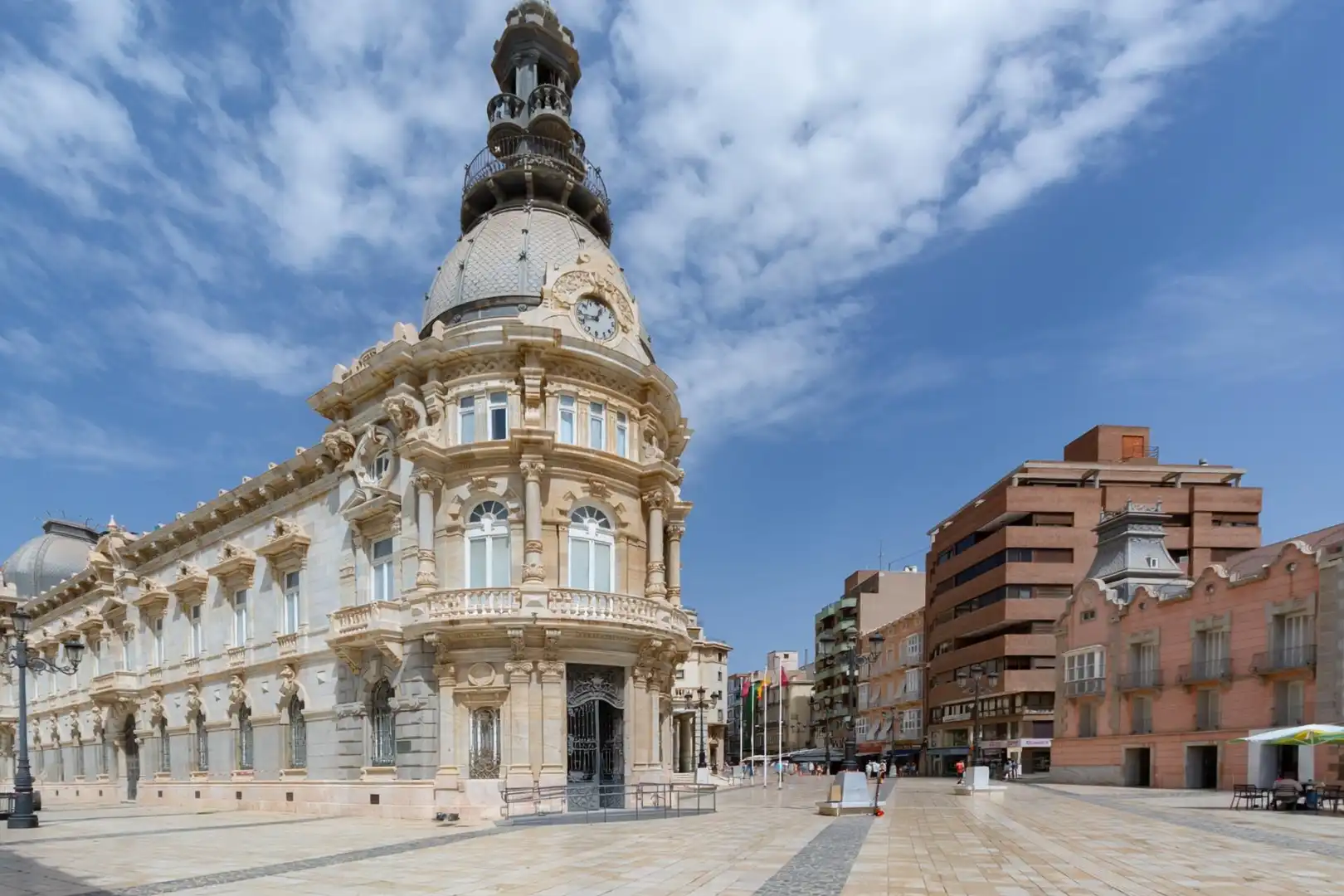 Vista exterior de Piso en venta en Cartagena con Aire acondicionado, Trastero y Amueblado