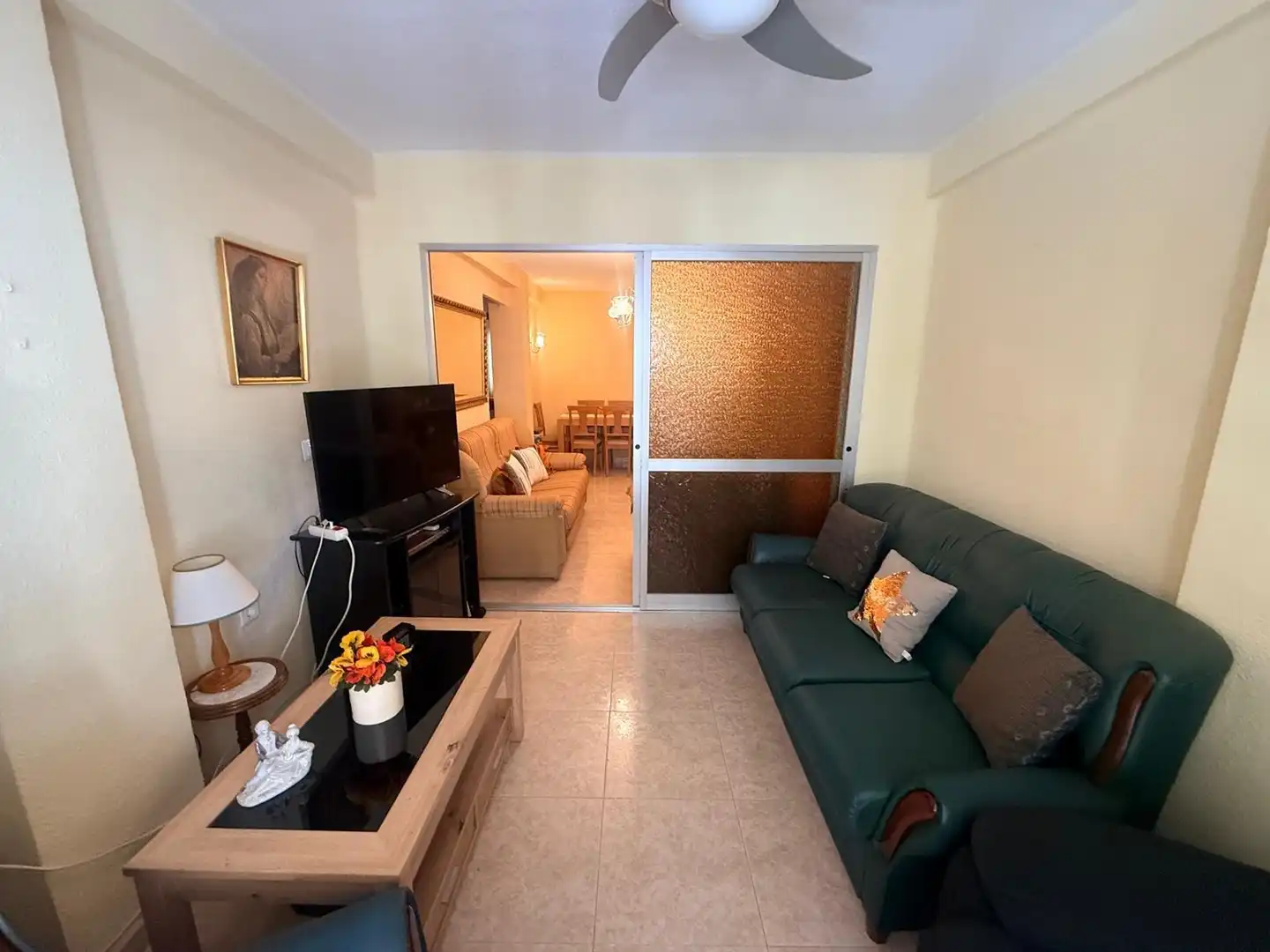 Sala de estar de Piso en venta en Málaga con Terraza