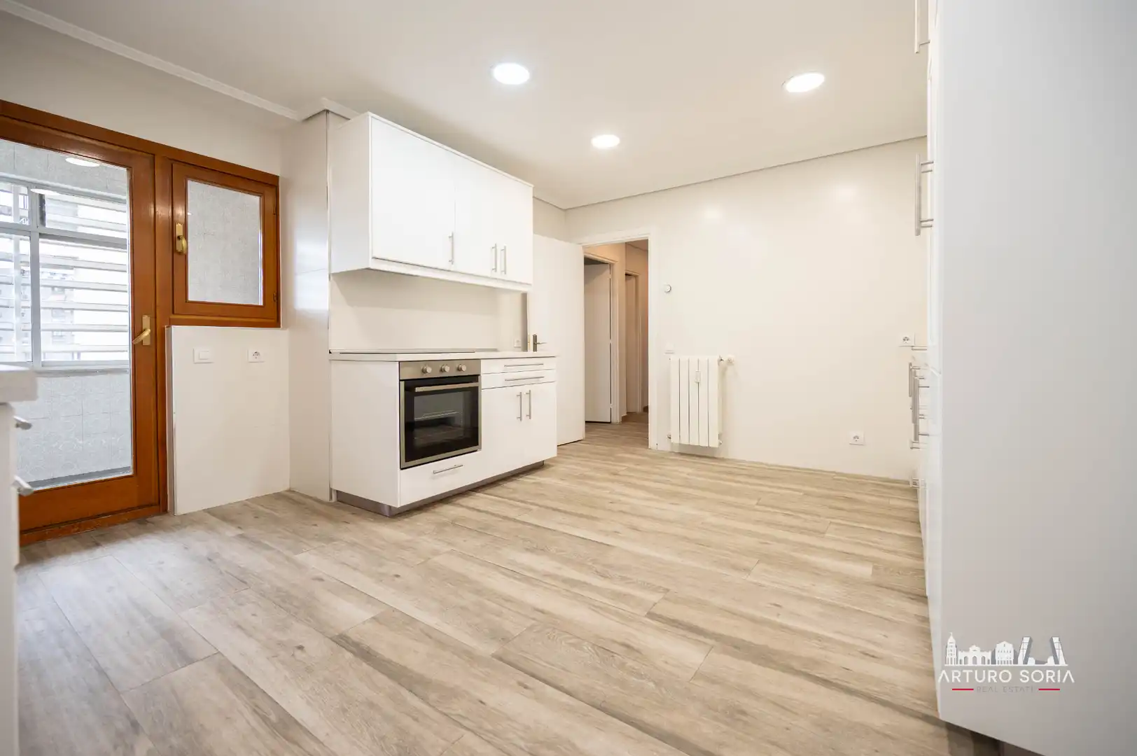 Cocina de Piso de alquiler en Madrid con Aire acondicionado y Piscina comunitaria