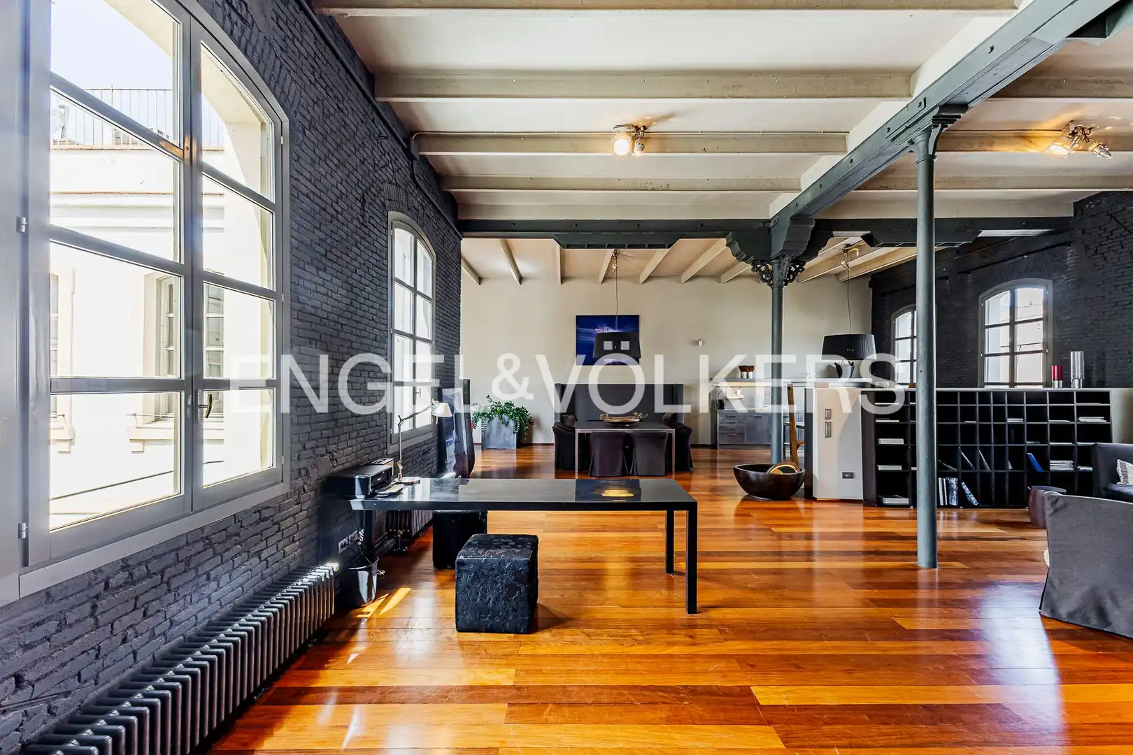 Vista exterior de Loft de alquiler en Barcelona con Aire acondicionado, Calefacción y Parquet