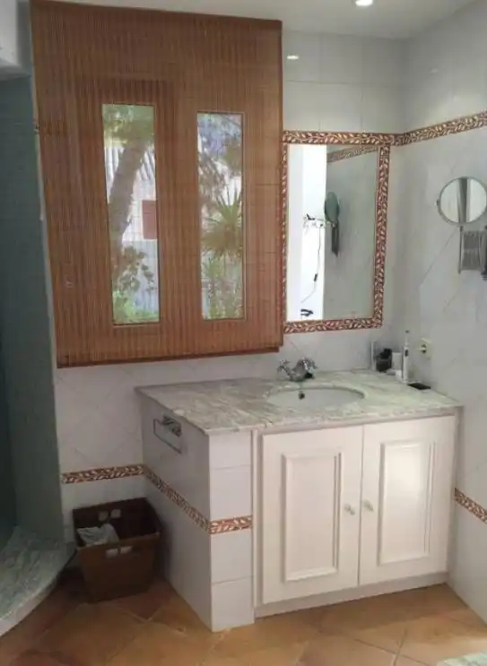 Baño de Casa o chalet de alquiler en Andratx con Calefacción, Jardín privado y Terraza