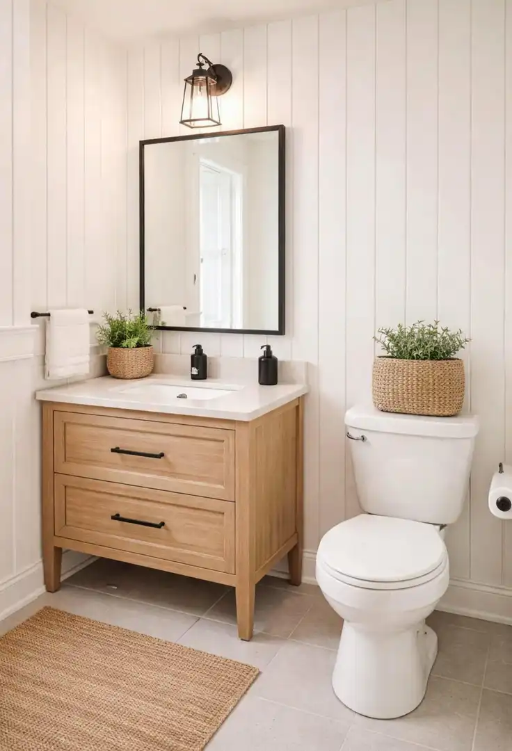 Baño de Casa adosada en venta en Cunit con Jardín privado, Terraza y Amueblado