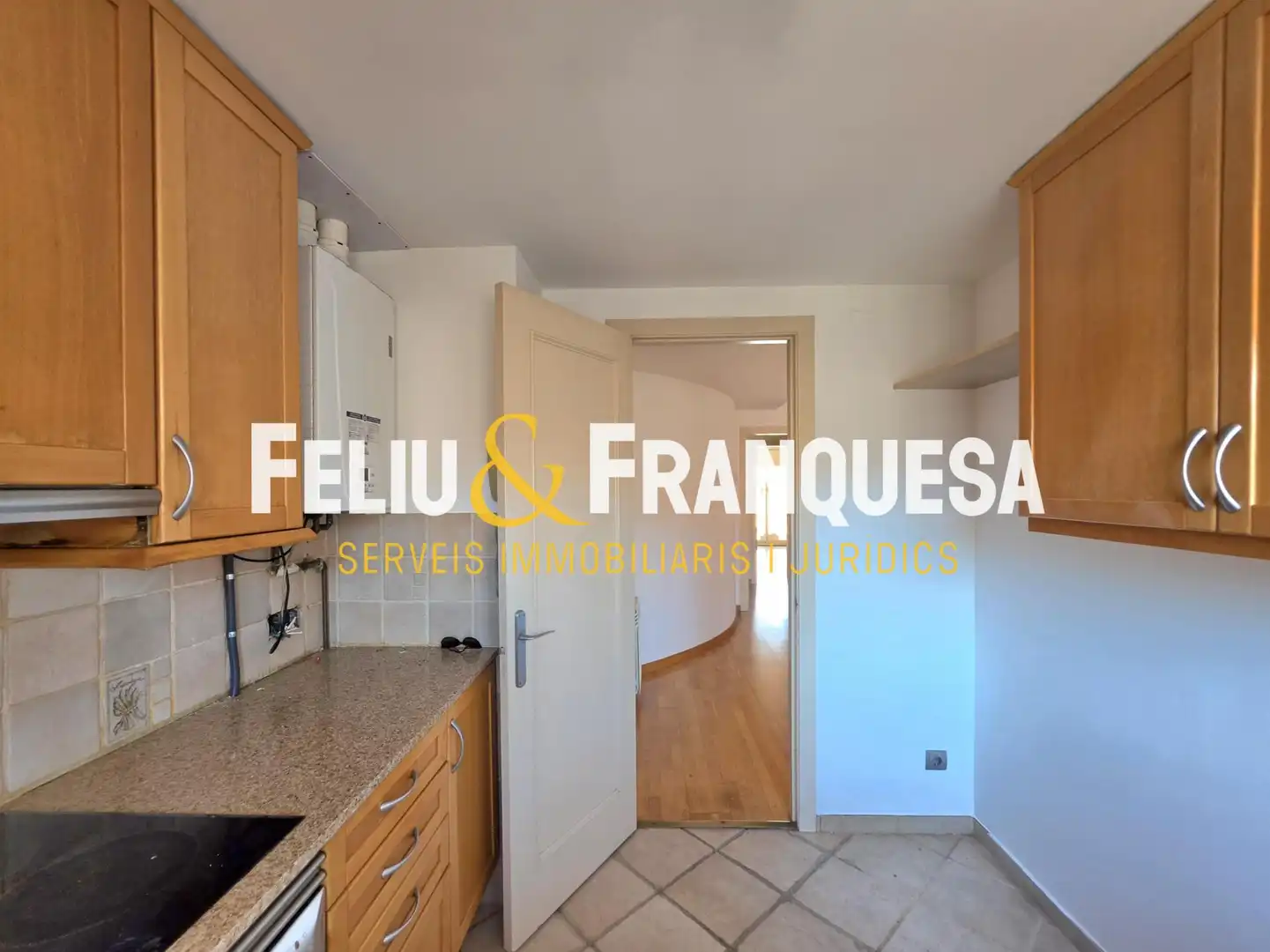 Kitchen of Attic for sale in Sant Cugat del Vallès  with Heating, Terrace and Oven
