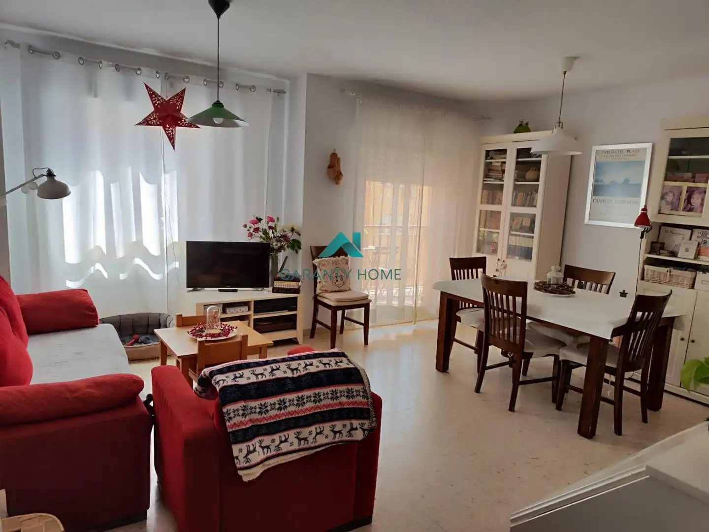 Sala de estar de Piso en venta en Badajoz con Aire acondicionado y Terraza