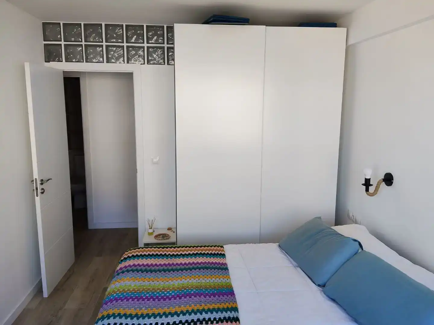 Schlafzimmer von Wohnung zur Miete in Málaga Capital mit Klimaanlage