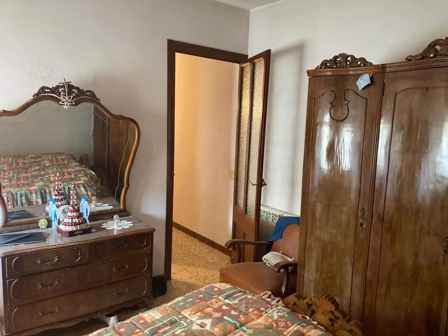 Dormitori de Casa o xalet en venda en Vilanova de Bellpuig amb Calefacció, Terrassa i Moblat