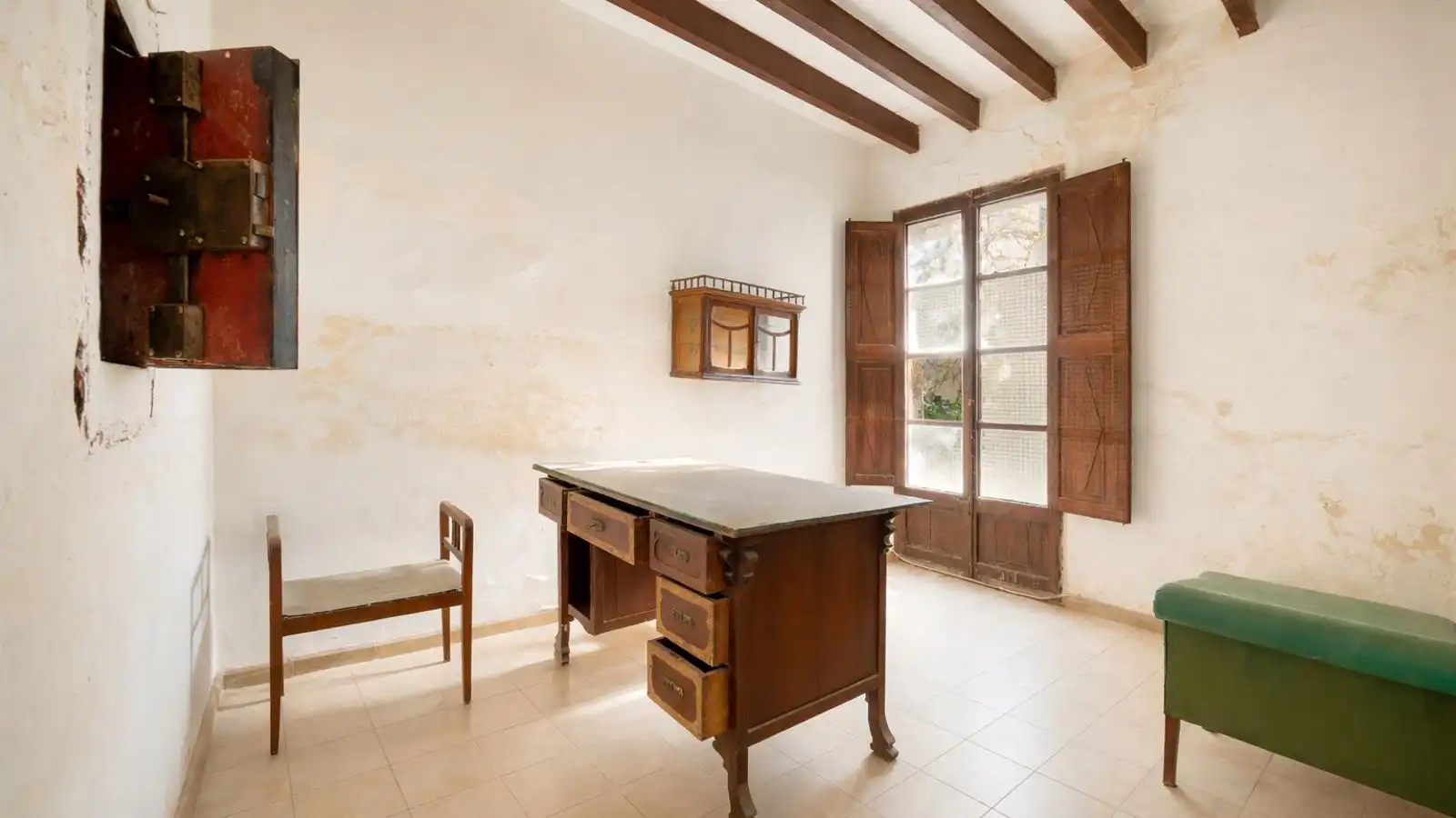 Esszimmer von Einfamilien-Reihenhaus zum Verkauf in Sa Pobla mit Heizung, Privatgarten und Terrasse