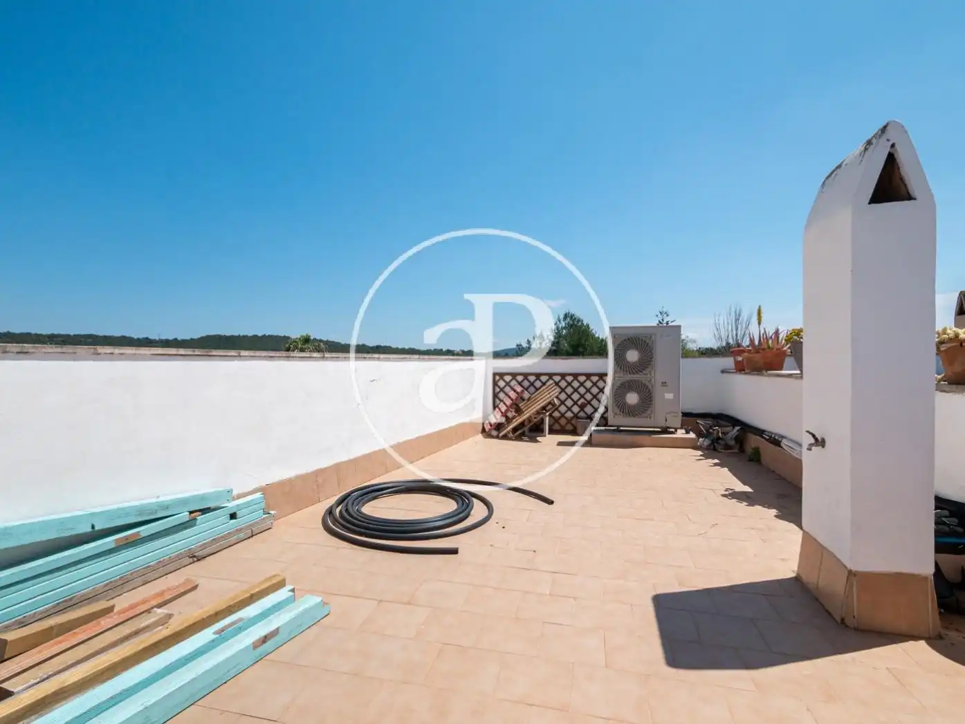 Terrace of Flat for rent in Marratxí  with Heating, Terrace and Storage room