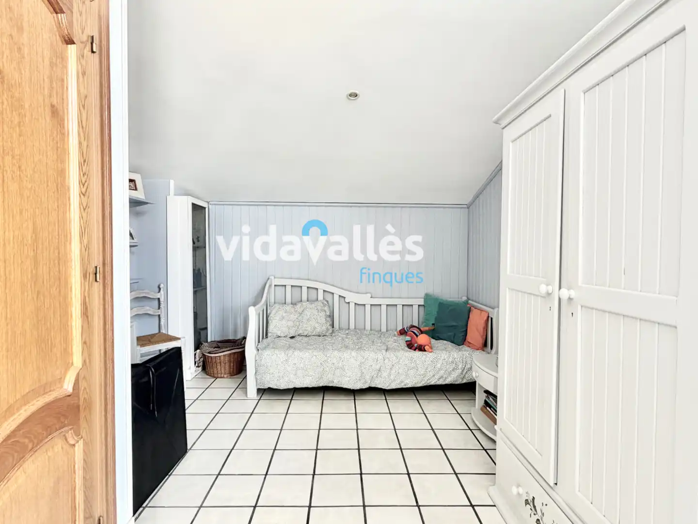 Dormitori de Casa o xalet en venda en Cardedeu amb Calefacció, Jardí privat i Parquet