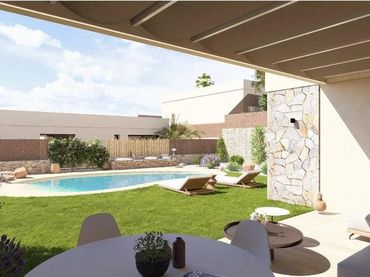 Xalet amb piscina en venda a Campo de Murcia