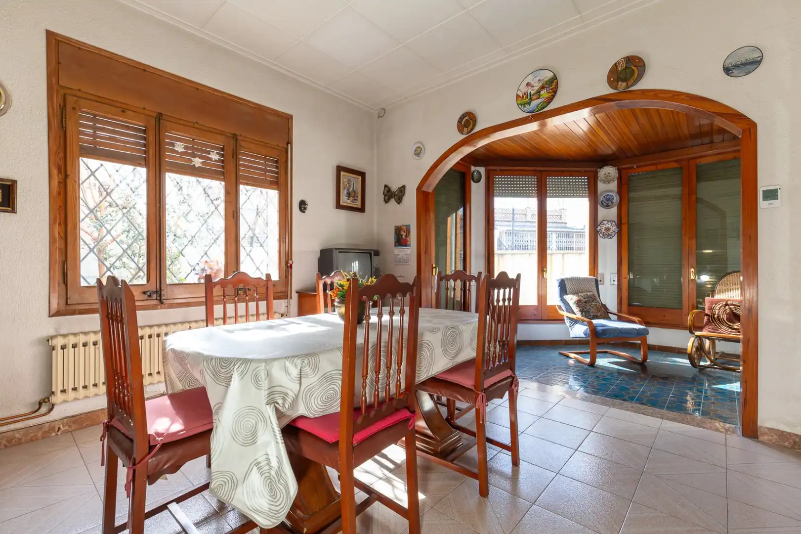 Menjador de Casa o xalet en venda en Rubí amb Terrassa i Traster