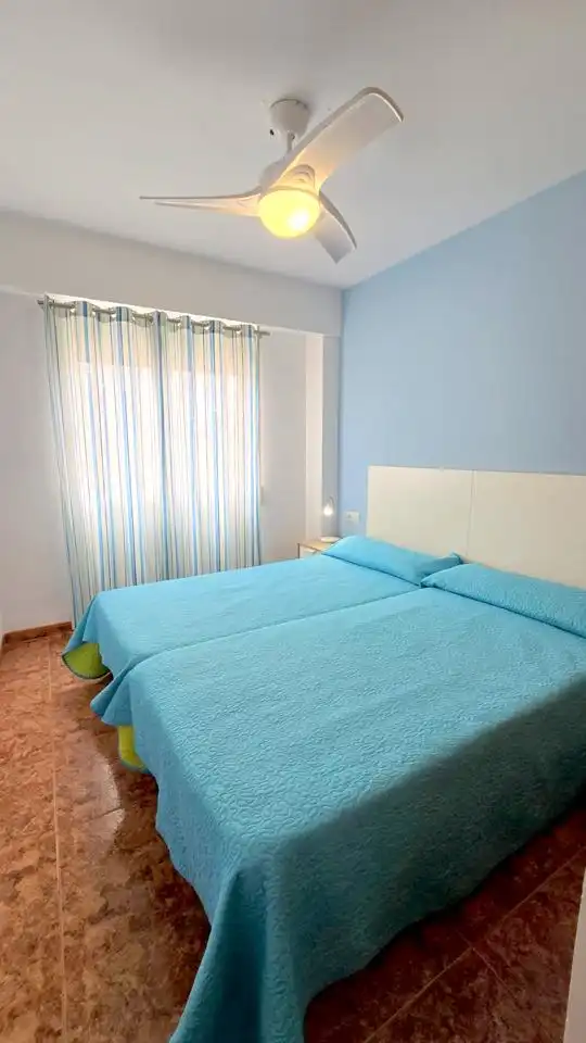 Bedroom of Apartments for rent in Gandia  with Air Conditioner, Terrace and Storage room