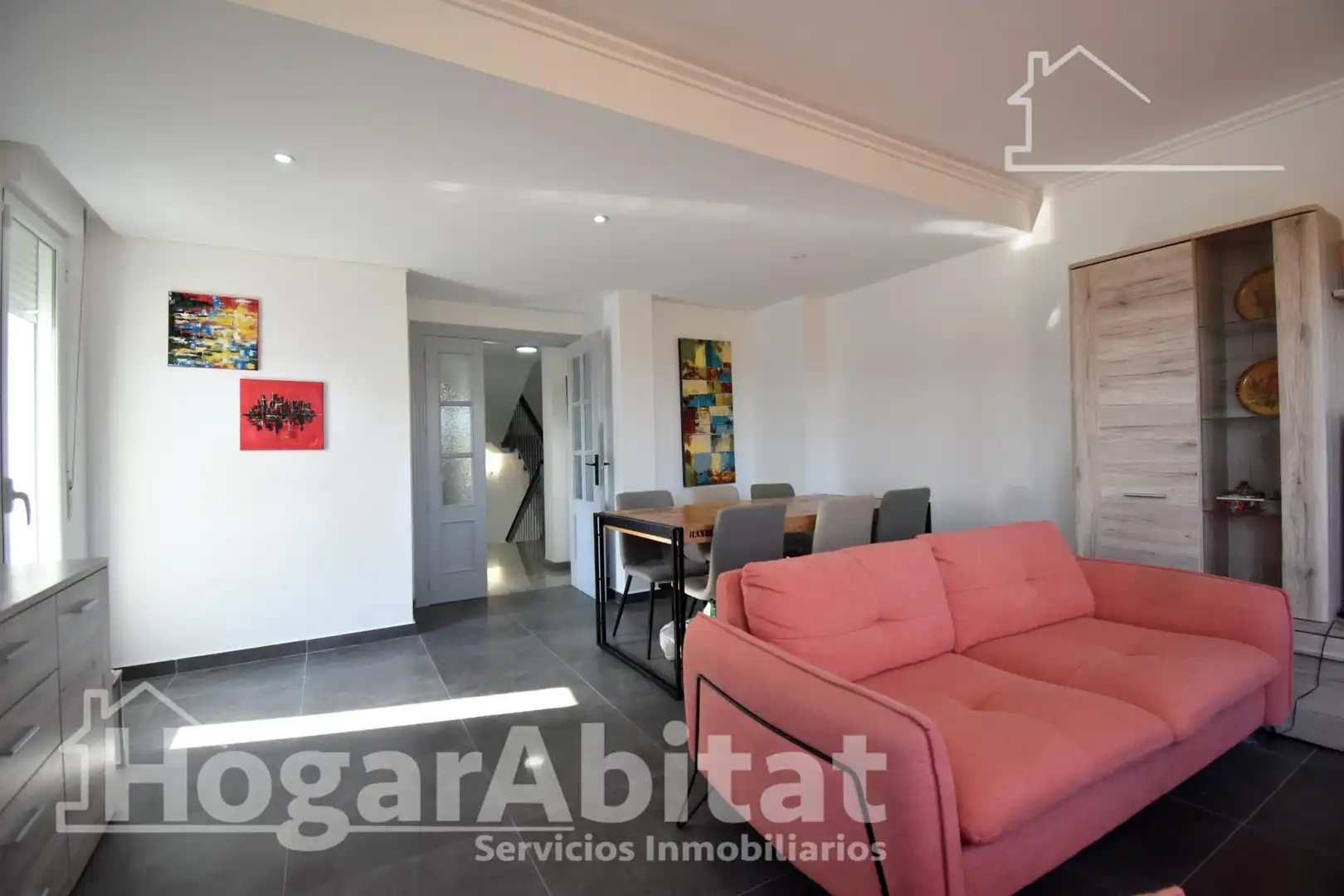 Sala de estar de Casa adosada en venta en Guardamar de la Safor con Terraza, Trastero y Balcón