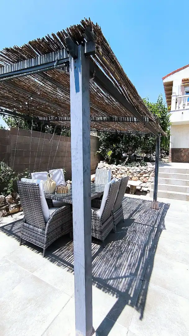 Terraza de Casa o chalet en venta en Colmenar de Oreja con Aire acondicionado, Calefacción y Jardín privado