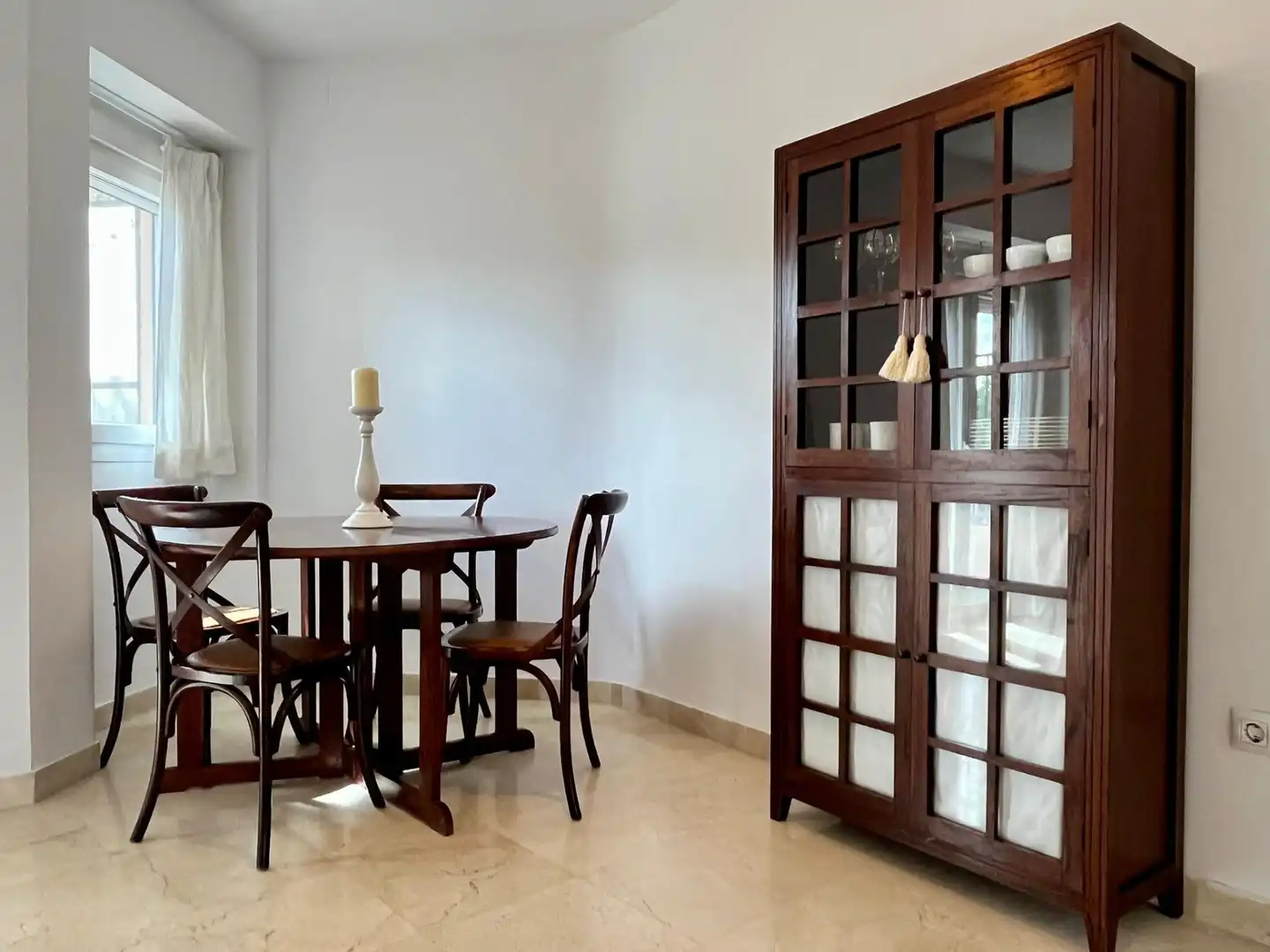 Dining room of Flat for sale in Sevilla  with Air Conditioner, Terrace and Balcony