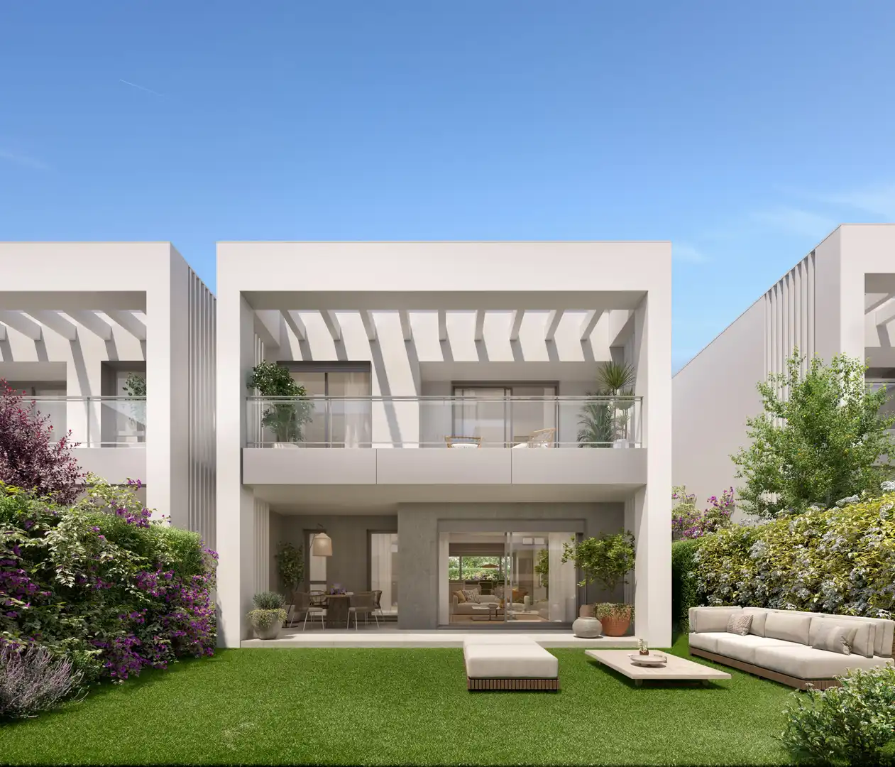 Terrassa de Casa adosada en venda en Marbella amb Aire condicionat, Calefacció i Jardí privat