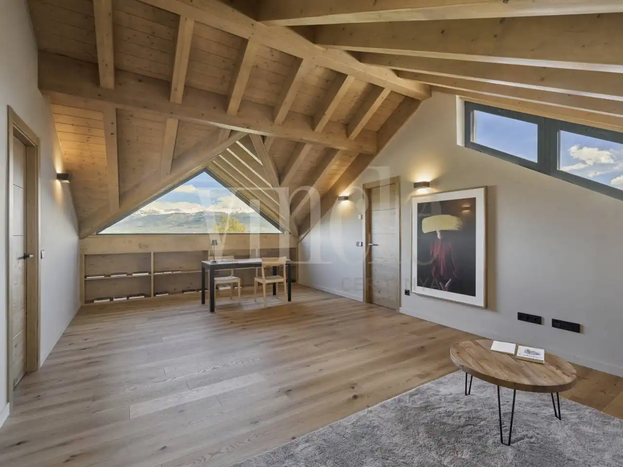 Living room of Houses for sale in Guils de Cerdanya  with Heating, Private garden and Parquet flooring