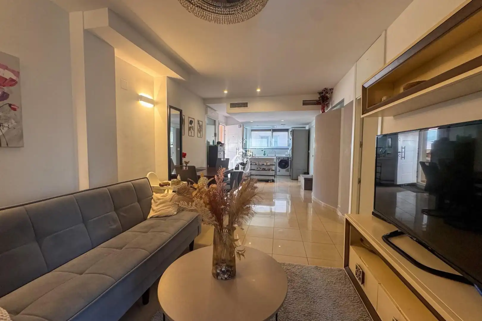 Living room of Attic for rent in Orihuela  with Air Conditioner, Terrace and Swimming Pool