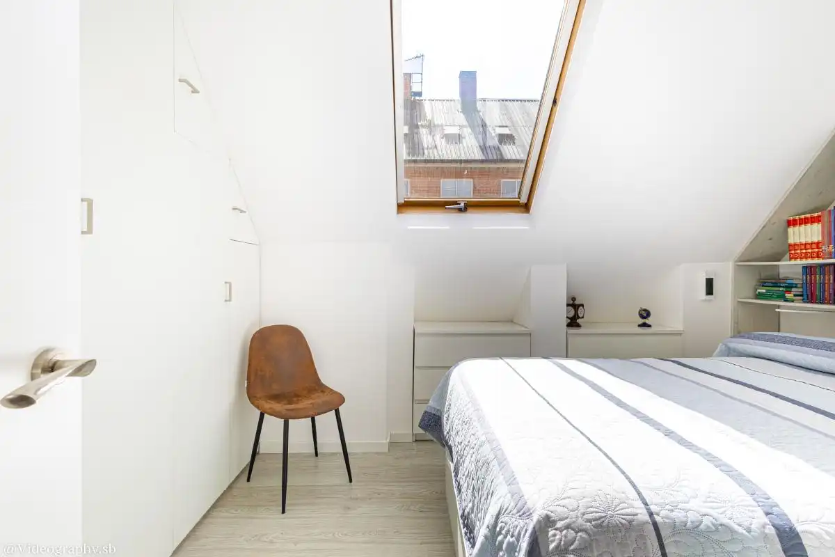 Bedroom of Duplexes for sale in Madrid  with Air Conditioner, Heating and Terrace