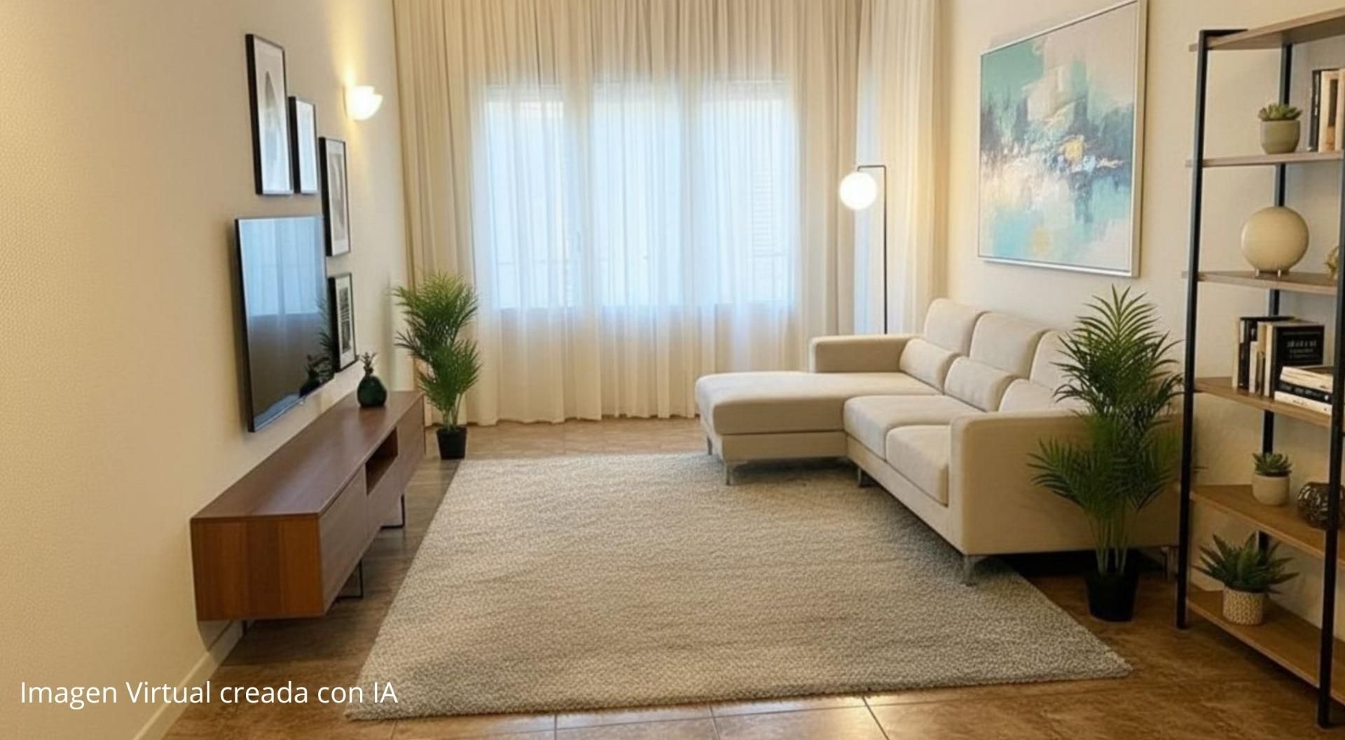 Living room of Flat for sale in  Barcelona Capital  with Heating and Balcony