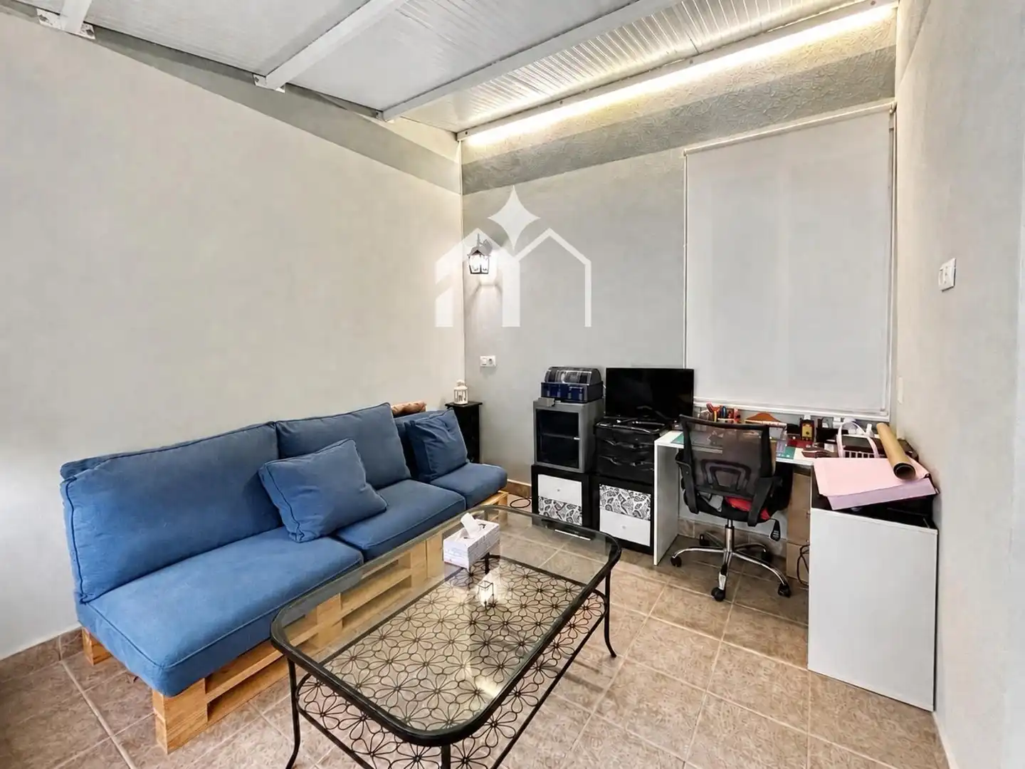 Living room of Flat for sale in Marín  with Heating, Storage room and Furnished