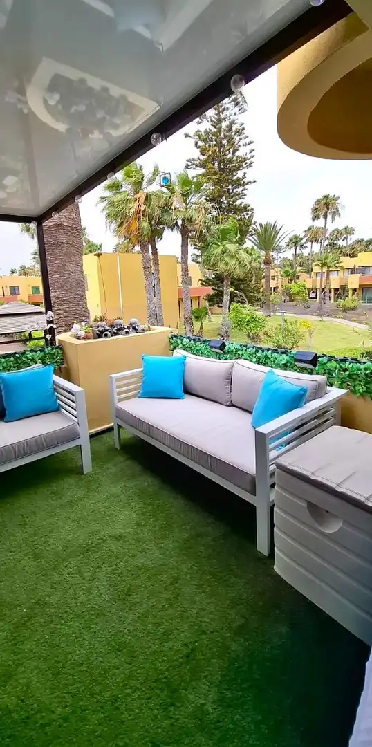 Terraza de Apartamento en venta en La Oliva con Aire acondicionado, Terraza y Alarma