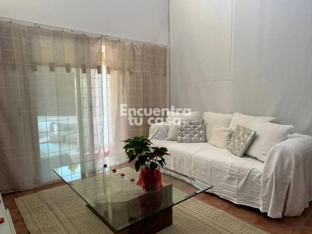Sala de estar de Casa adosada de alquiler en Altea con Aire acondicionado, Calefacción y Jardín privado
