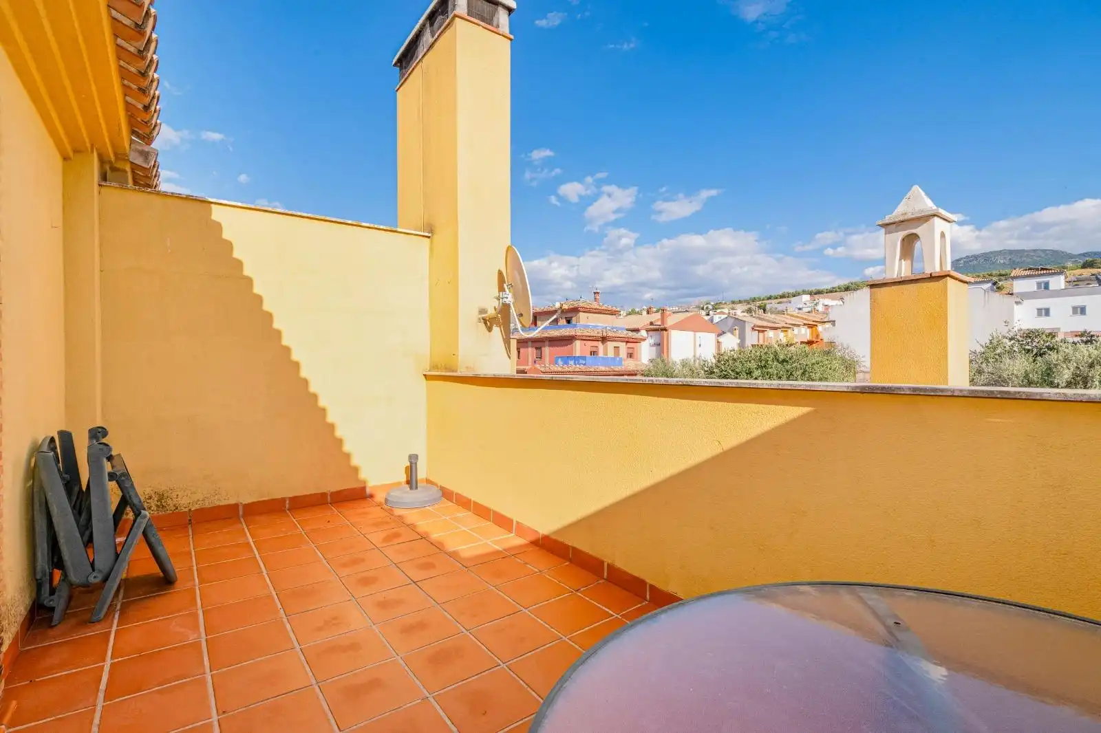 Terrassa de Casa adosada en venda en Cájar amb Aire condicionat, Calefacció i Terrassa