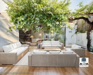 Terrace of Single-family semi-detached for sale in  Madrid Capital  with Air Conditioner, Heating and Private garden