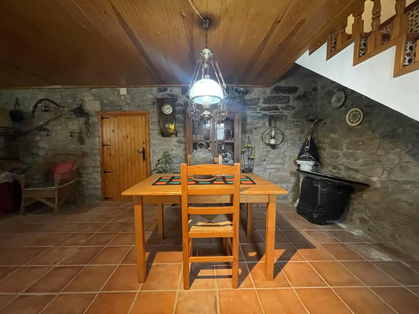 Dining room of Country homes for sale in Fonollosa  with Private garden, Terrace and Storage room