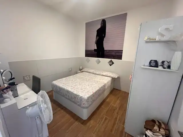 Schlafzimmer von Einfamilien-Reihenhaus zum Verkauf in Burriana / Borriana mit Klimaanlage, Terrasse und Möbliert