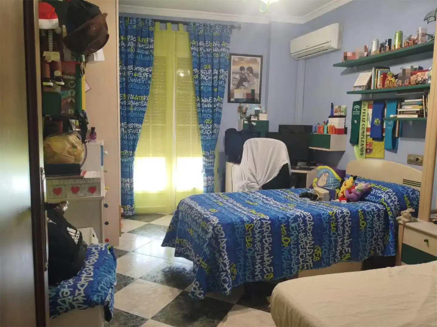 Dormitori de Casa o xalet en venda en Villanueva de Algaidas amb Aire condicionat i Balcó