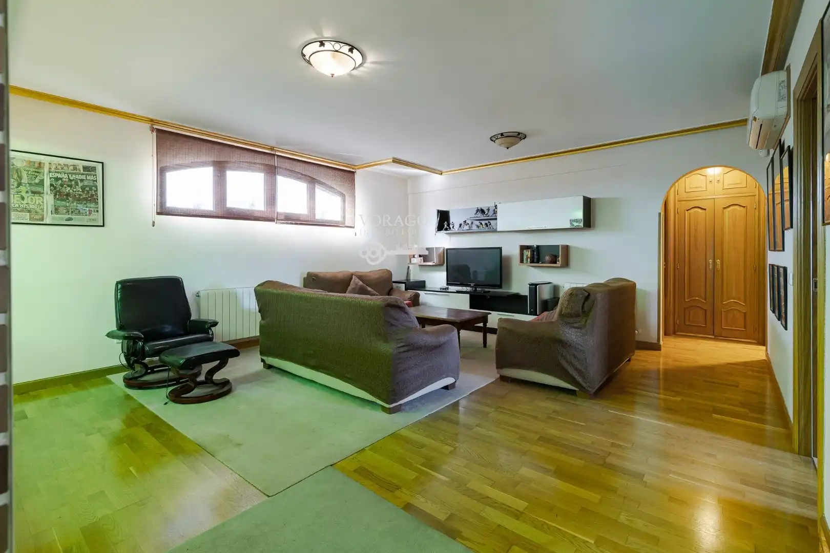 Sala de estar de Casa o chalet en venta en Villanueva de la Torre con Calefacción, Jardín privado y Terraza