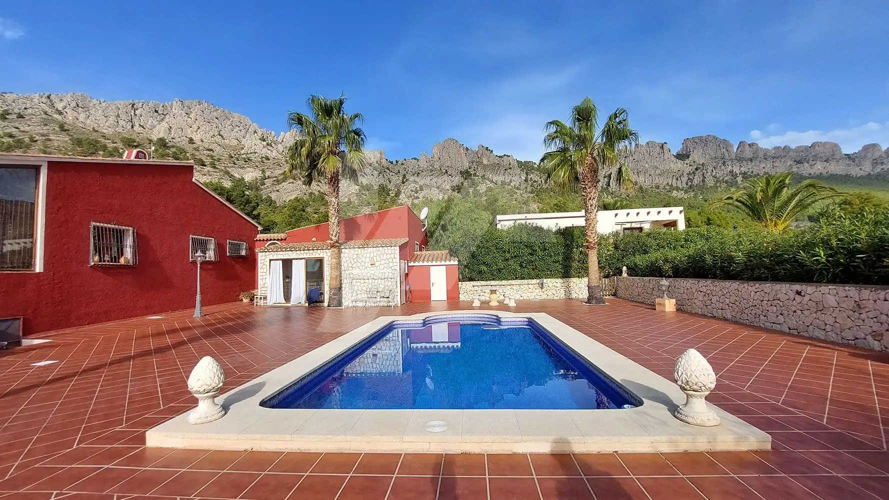 Casa rústica con piscina en venta en Finestrat Pueblo, imagen 4