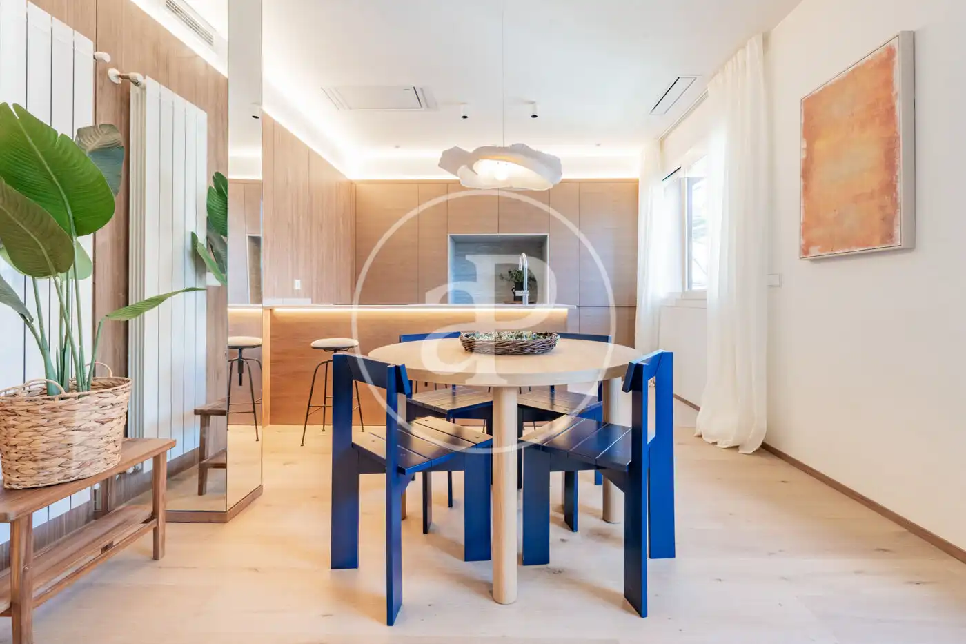 Dining room of Flat for sale in Madrid  with Air Conditioner and Heating