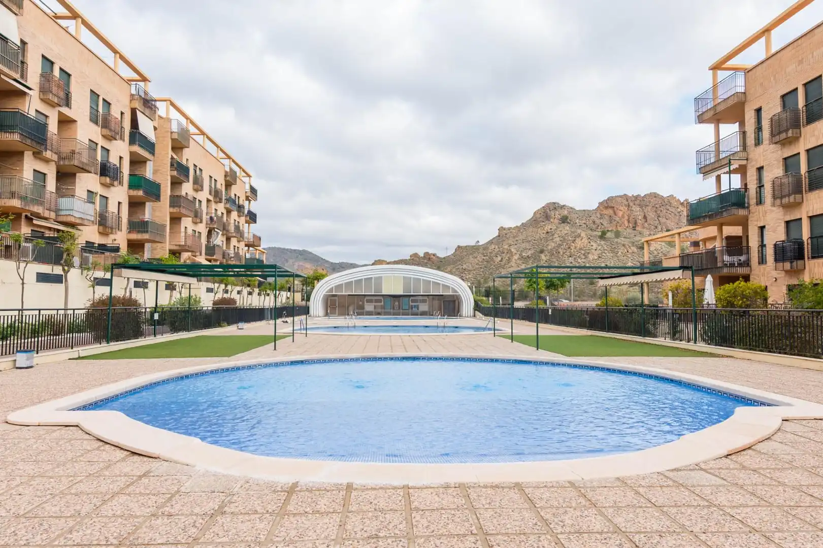 Swimming pool of Flat for sale in Villanueva del Río Segura  with Private garden, Terrace and Storage room