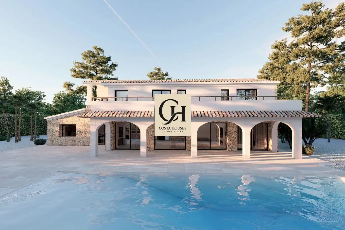 Villa con piscina in vendita a Partida Llenes