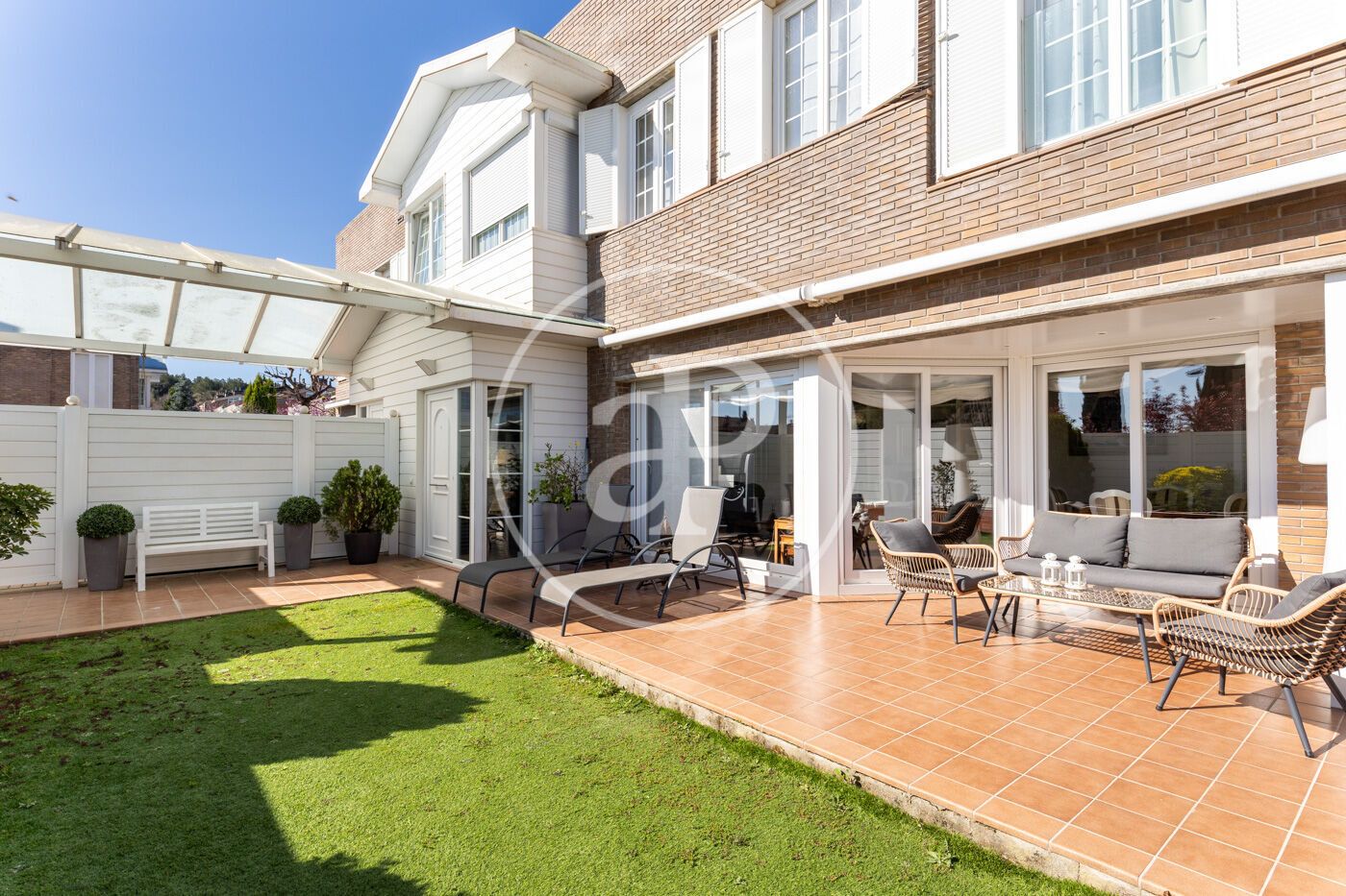 Jardín de Casa adosada en venta en Sant Quirze del Vallès con Aire acondicionado, Calefacción y Jardín privado