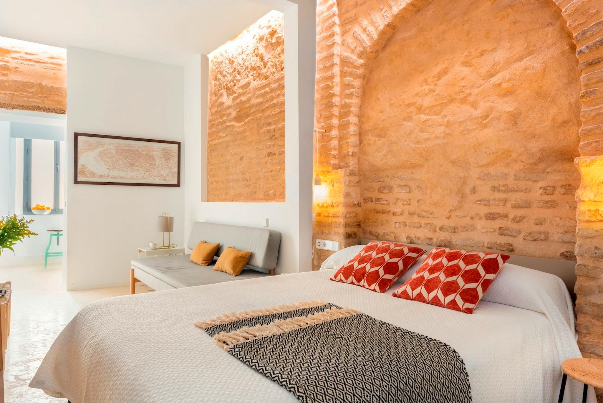 Bedroom of Flat for rent in  Sevilla Capital  with Air Conditioner, Heating and Washing machine