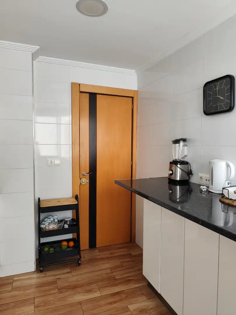Kitchen of Flat for sale in Málaga  with Air Conditioner, Heating and Oven