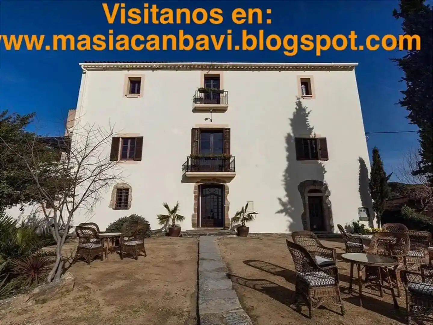 Vista exterior de Finca rústica en venda en Tordera amb Jardí privat, Traster i Moblat
