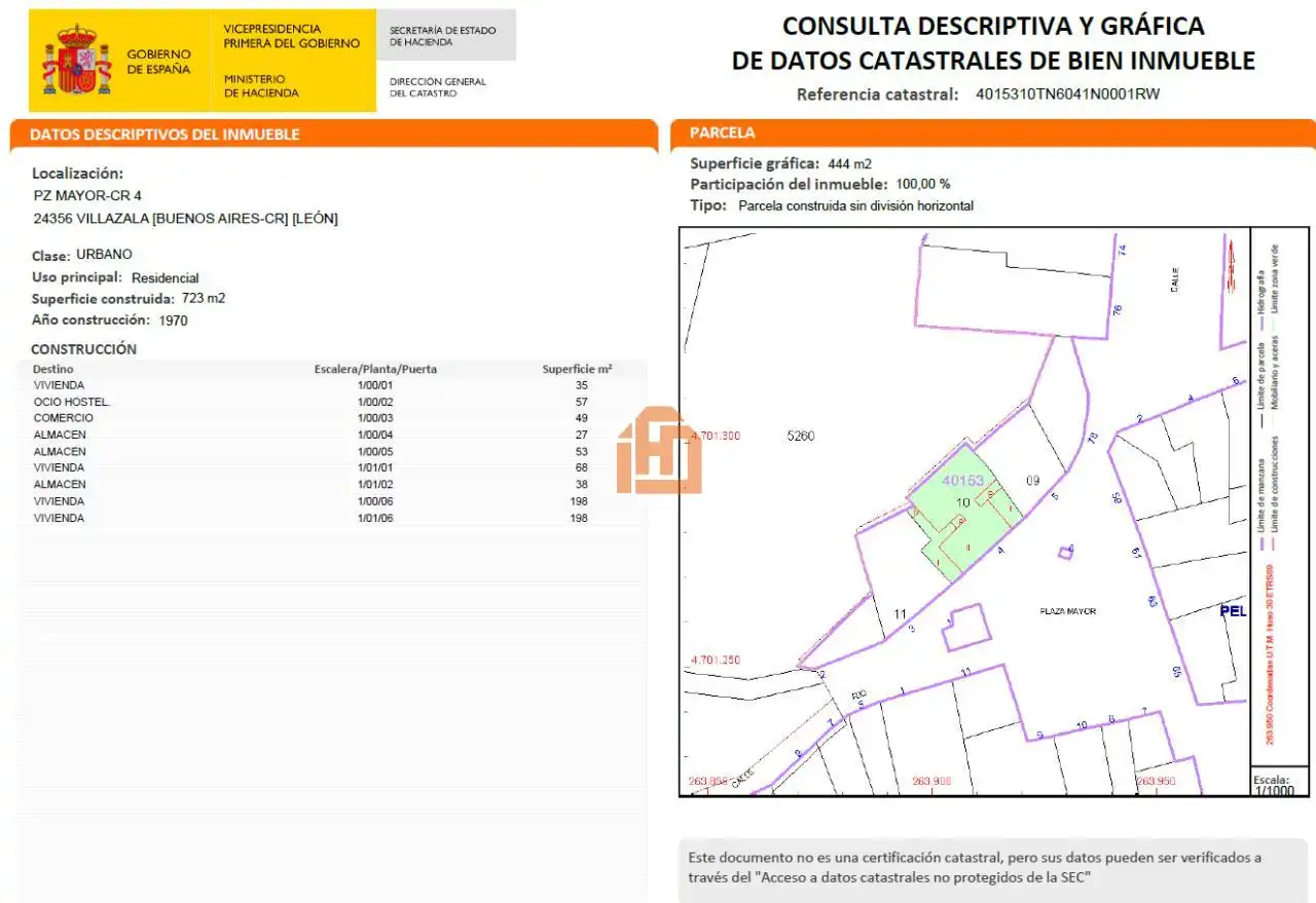 Casa o chalet en venta en Villazala con Calefacción, Jardín privado y Parquet