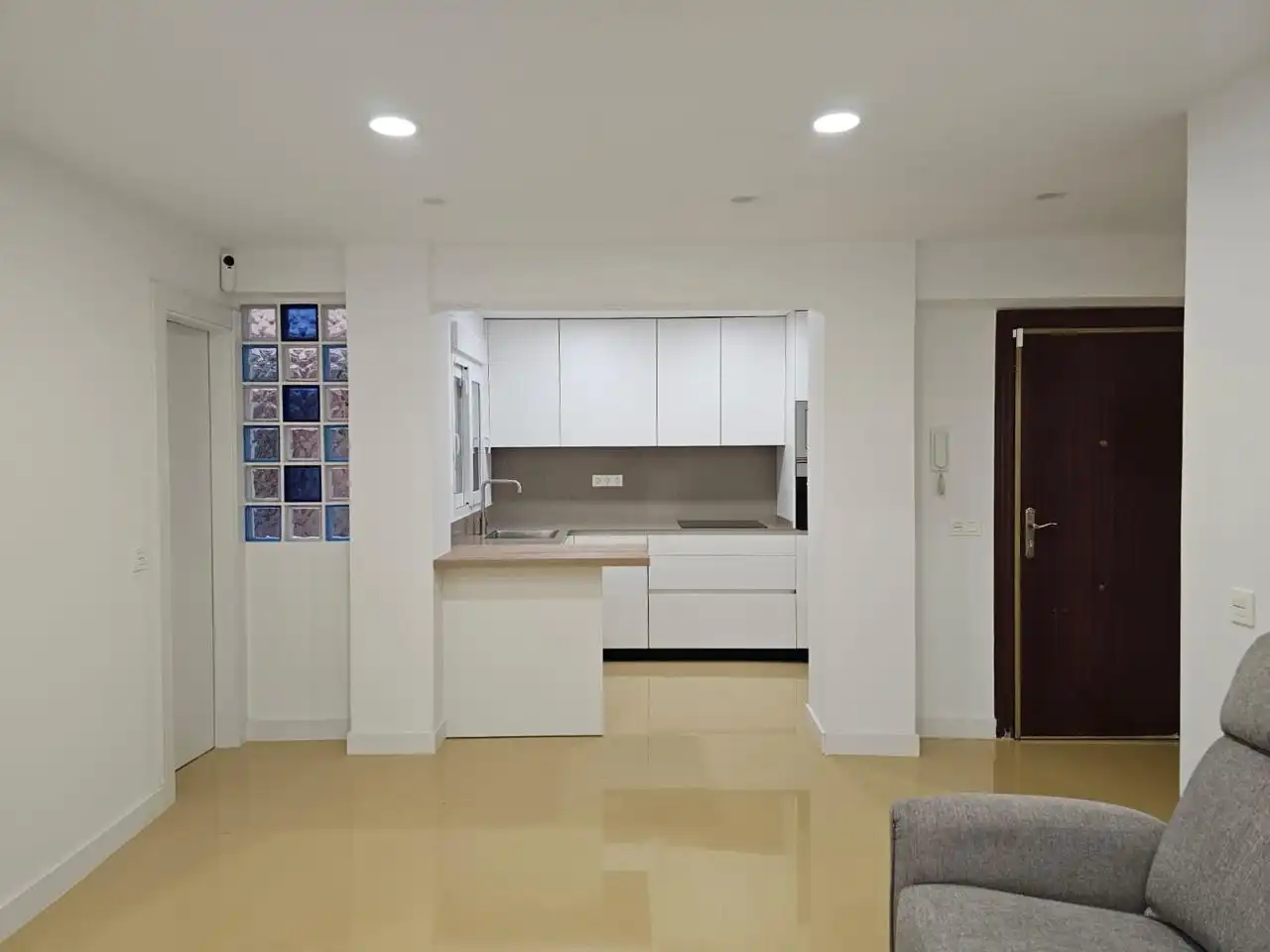 Cocina de Piso de alquiler en Almería con Aire acondicionado y Amueblado